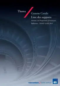 Liste des supports