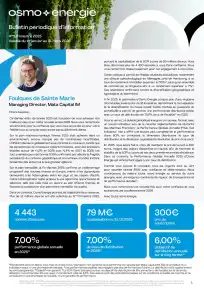 Bulletin trimestriel - 4ème trimestre 2025