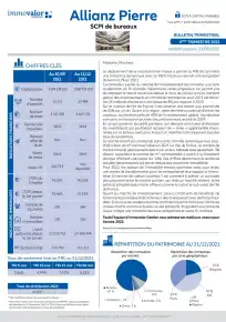 Bulletin trimestriel - 4ème trimestre 2021