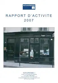 Rapport annuel - 2007