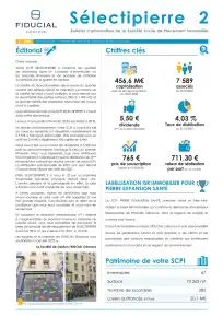 Bulletin semestriel - 1er semestre 2022