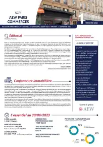 Bulletin semestriel - 1er semestre 2023