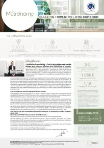 Bulletin trimestriel - 3ème trimestre 2023