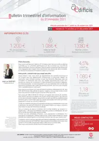 Bulletin trimestriel - 3ème trimestre 2021