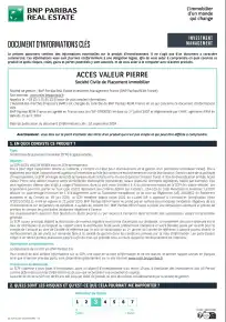 Information clé (DIC) - 2024