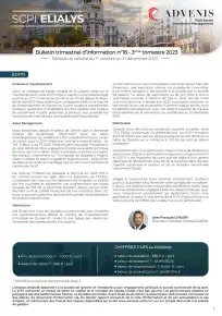 Bulletin trimestriel - 3ème trimestre 2023
