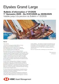 Bulletin semestriel - 1er semestre 2025