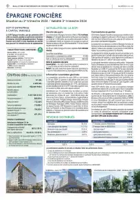 Bulletin trimestriel - 2ème trimestre 2024