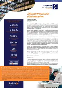 Bulletin trimestriel - 1er trimestre 2023