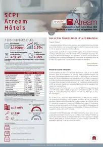 Bulletin trimestriel - 2ème trimestre 2020