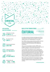 Bulletin trimestriel - 4ème trimestre 2022