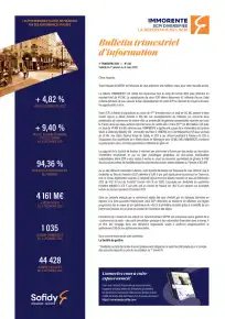 Bulletin trimestriel - 4ème trimestre 2022