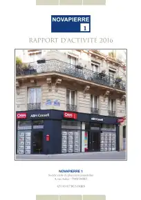 Rapport annuel - 2016