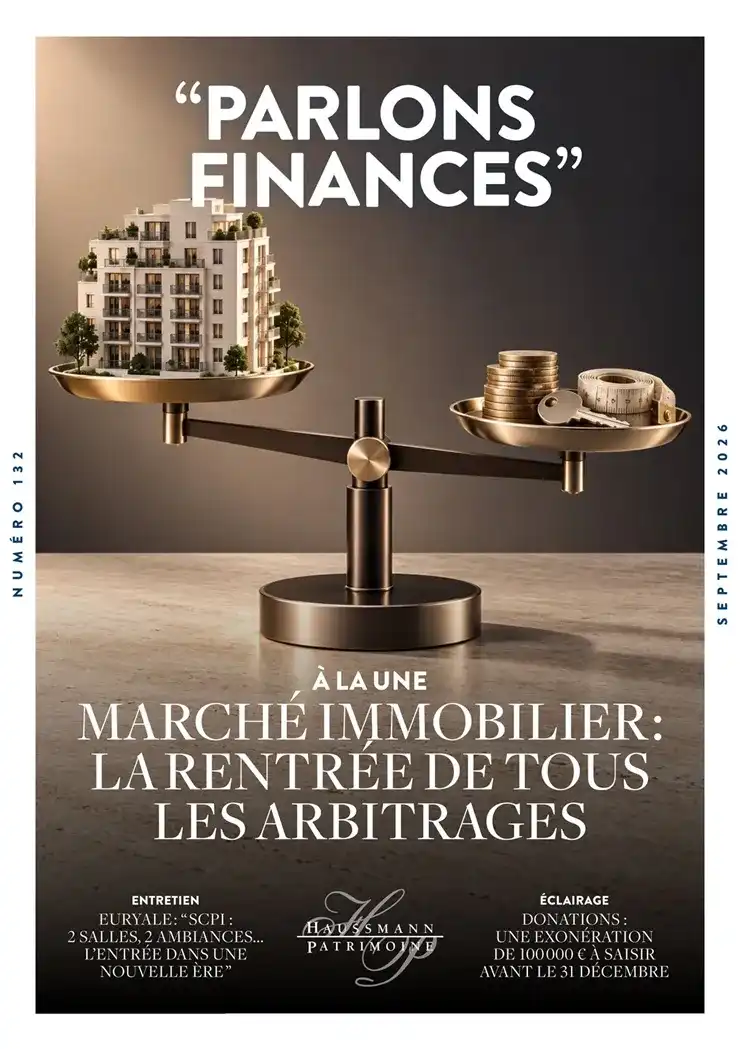 Miniature de la couverture du magazine clients Parlons Finances